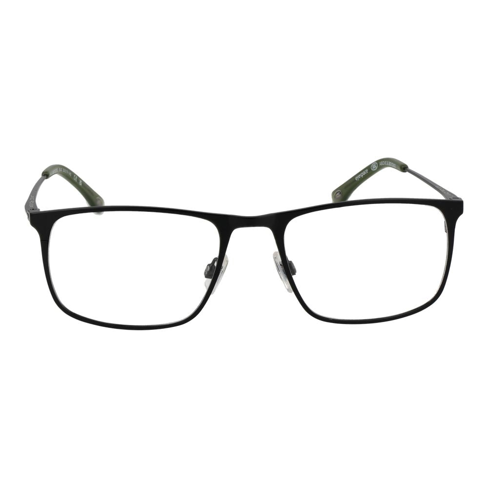 Land Rover Black Stainless Steel Glasses (Frames)