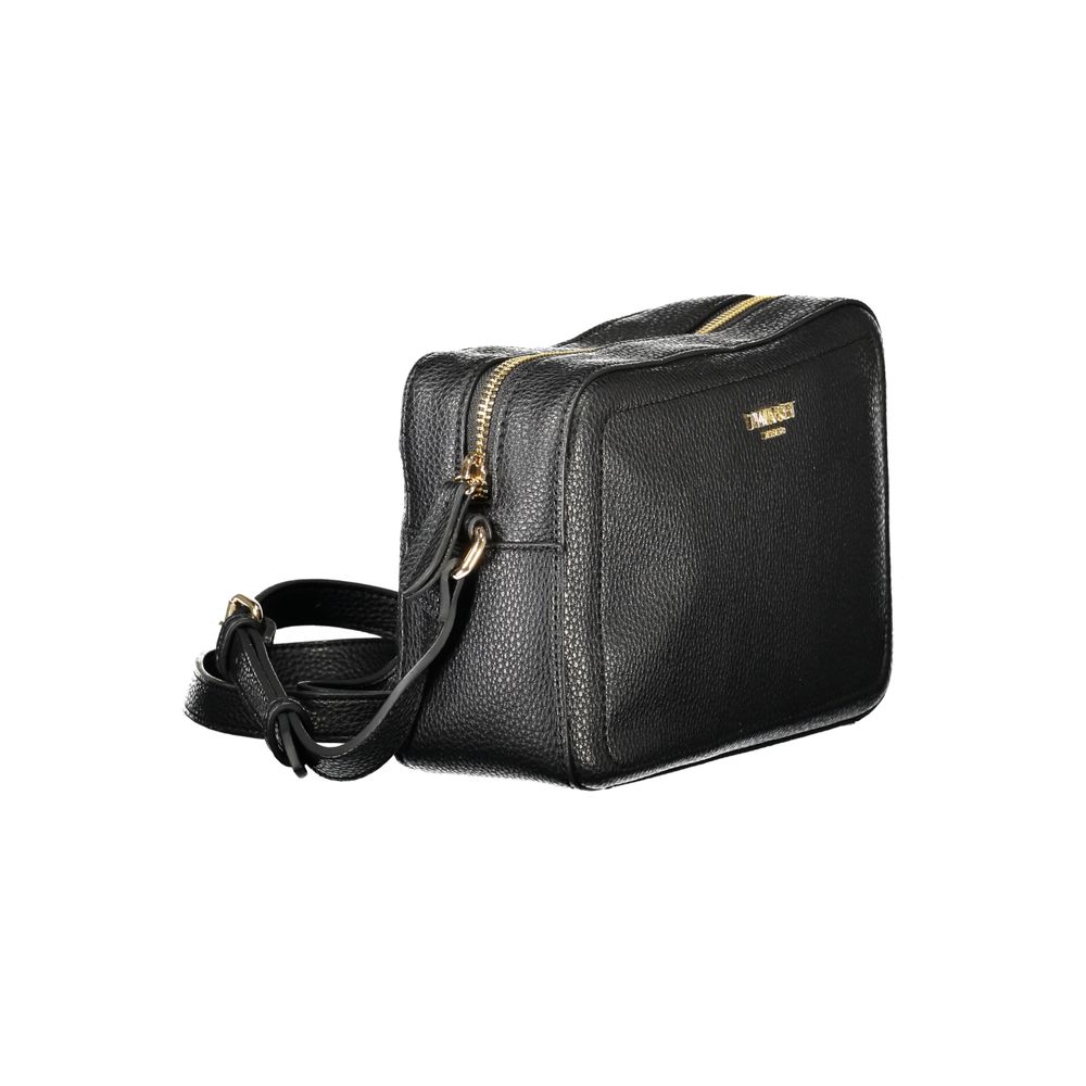 Twinset Black Polyurethane Women's Camera Bag