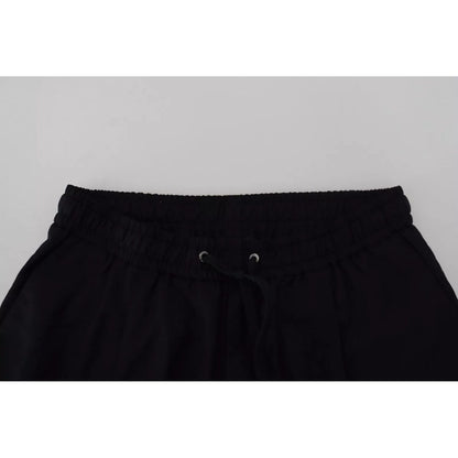Dolce & Gabbana Black Jogger Wool Jogging Trouser