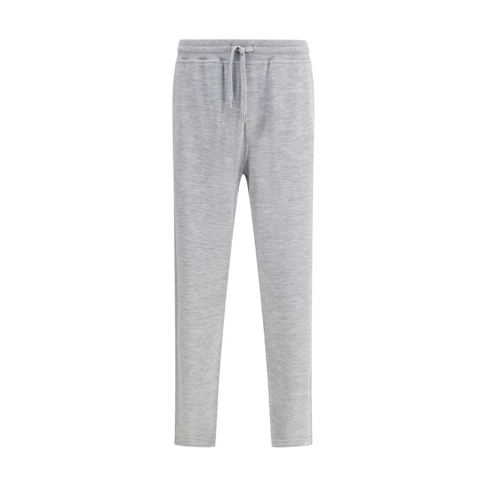Brunello Cucinelli Gray Cashmere Casual Pants