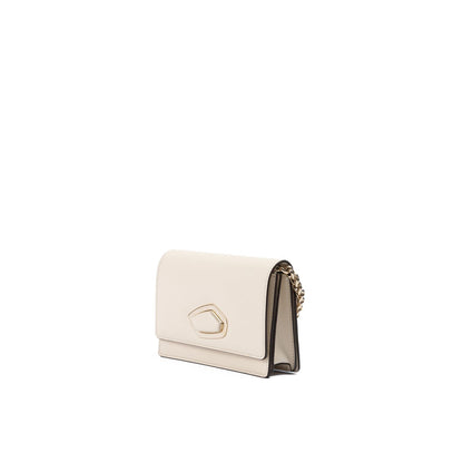 Giada Beige Leather Clutch Bag Giada
