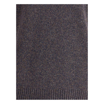 Brooksfield Multicolor Fleece Wool Turtleneck Brooksfield