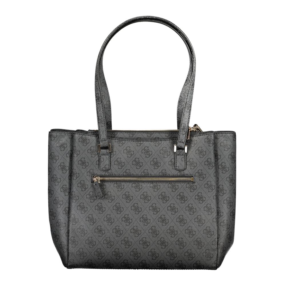 Guess Jeans Nero Polyurethane Women Handbag