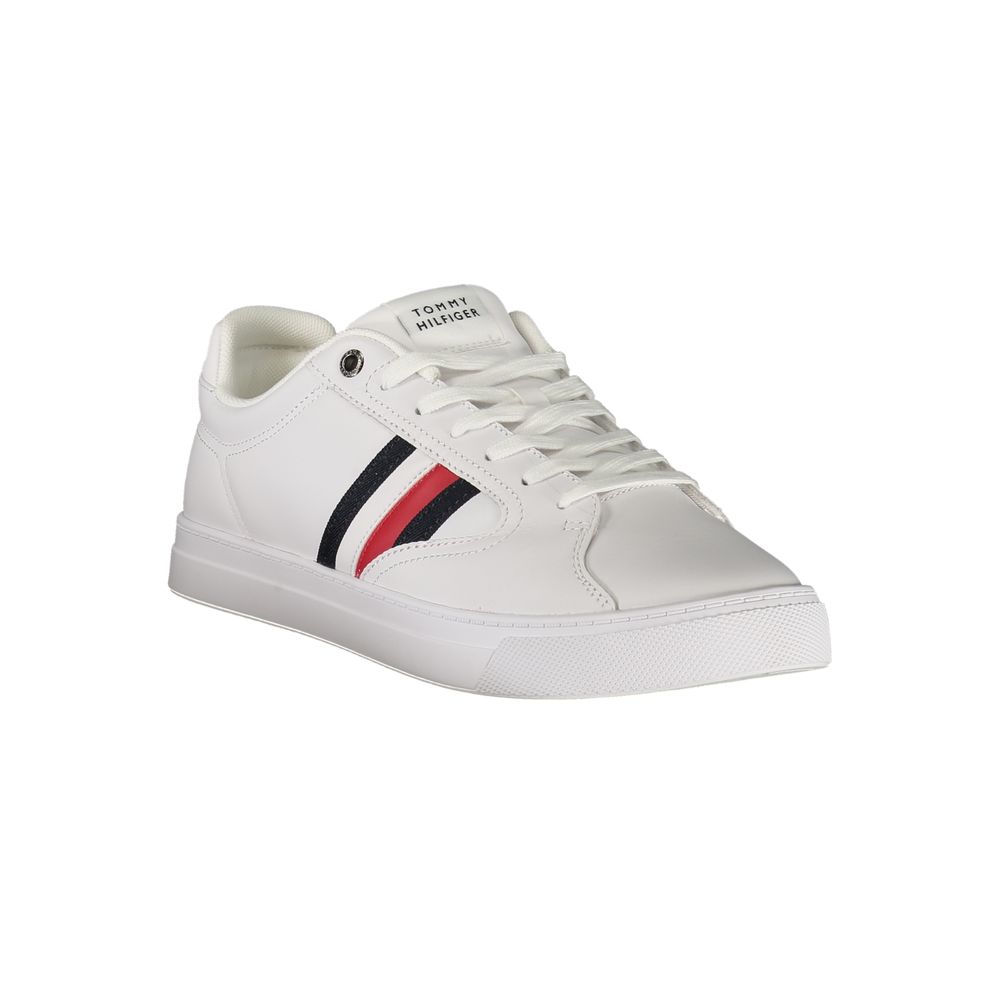 Tommy Hilfiger Bianco Leather Men Sneaker