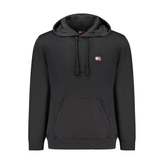Tommy Hilfiger Black Cotton Men's Hoodie
