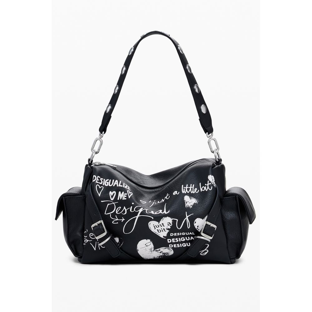 Desigual Black Polyurethane Women's Handbag