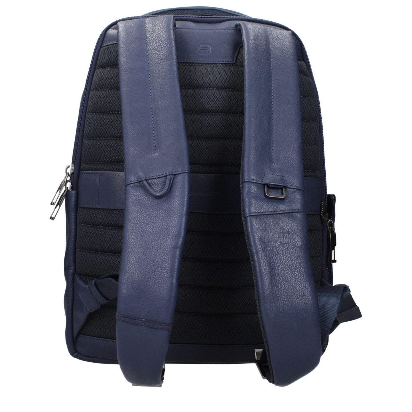 Piquadro Blue Leather Backpack
