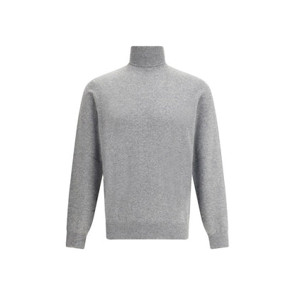 Brunello Cucinelli Gray Cashmere Cashmere Sweater