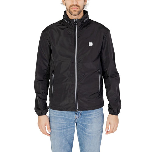 Armani Exchange Black Polyester Shell Jacket 1728,71956299936,Armani Exchange,Black,Clothing,IT44 | S,IT46 | M,IT52 | XL,Jackets & Coats - Clothing,Men,New with tags,Shell Jackets - Jackets & Coats - Clothing