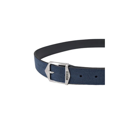 Antony Morato Blue Leather Regular Belt