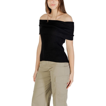 Only Black Polyester Bodysuit
