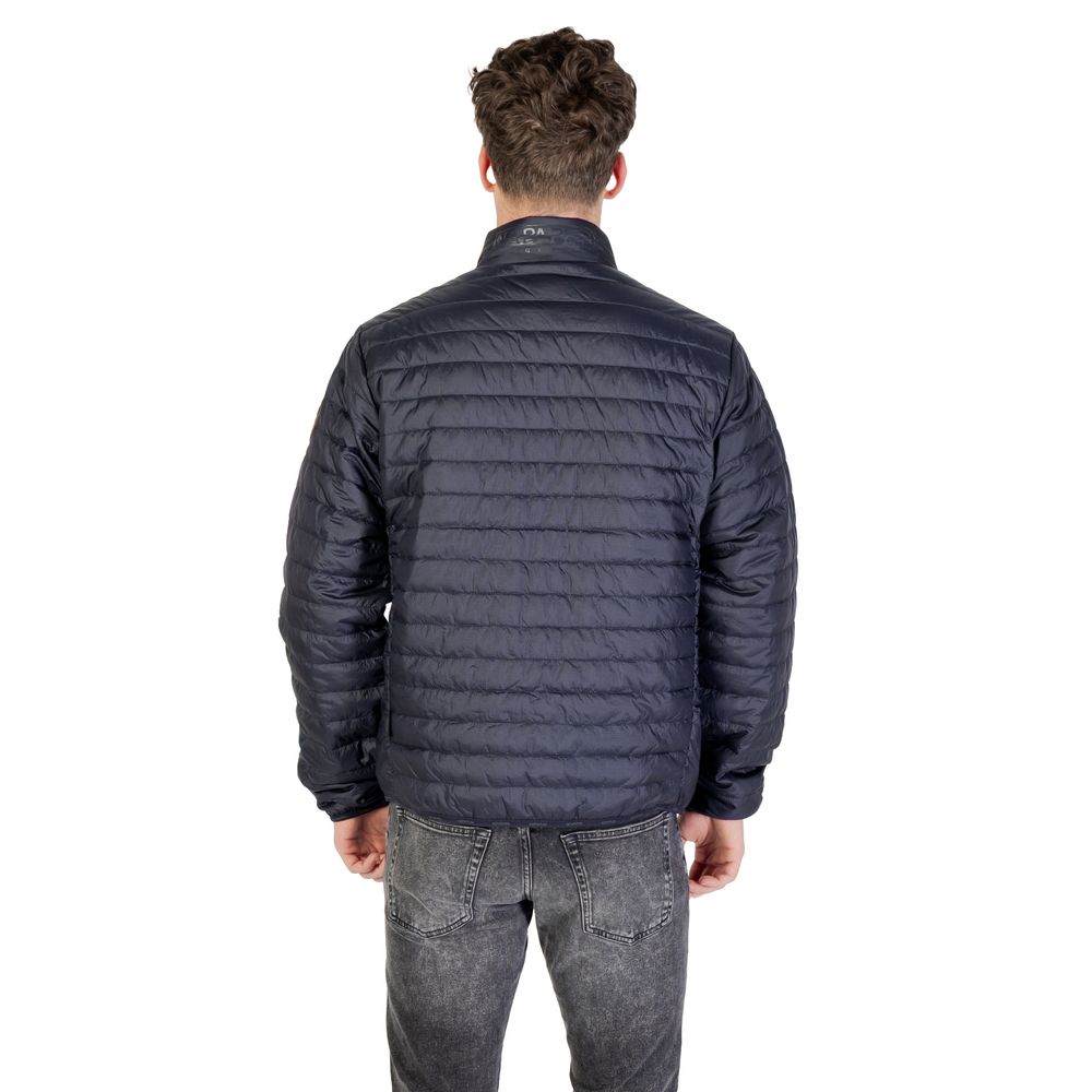 Napapijri Blue Polyamide Coat 1728,71956299936,Blue,Clothing,Coats - Jackets & Coats - Clothing,IT48 | L,Jackets & Coats - Clothing,Men,Napapijri,New with tags