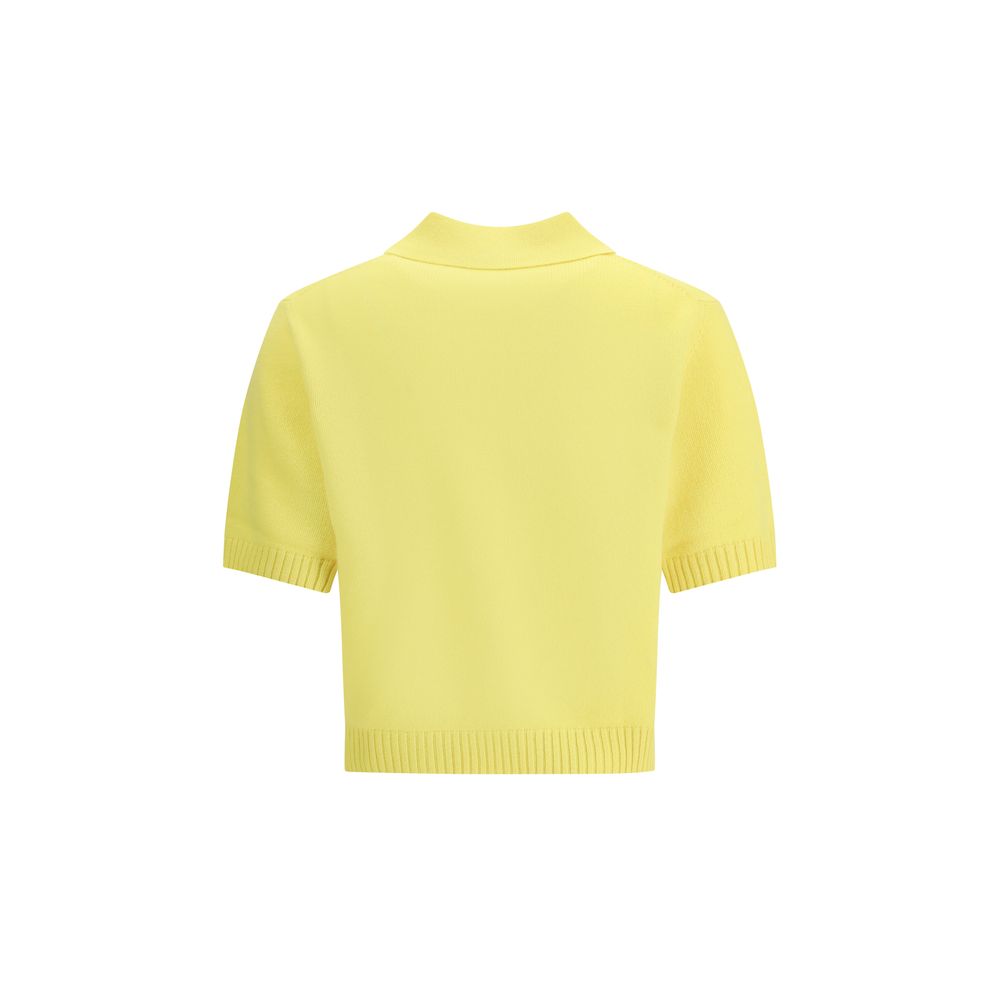 Givenchy Bicolor Wool Polo Shirt
