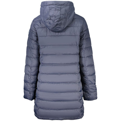 Pepe Jeans Blue Polyamide Women Jacket