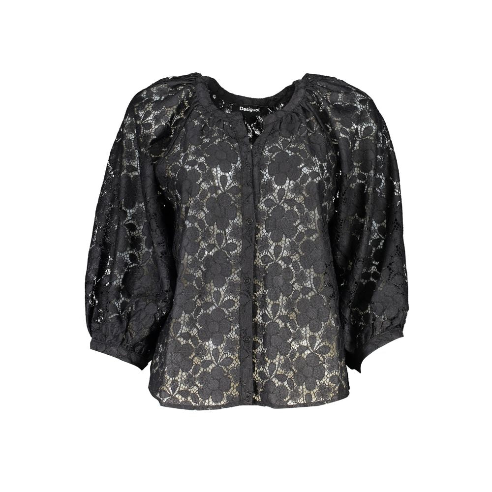 Desigual Black Polyester Women's Shirt