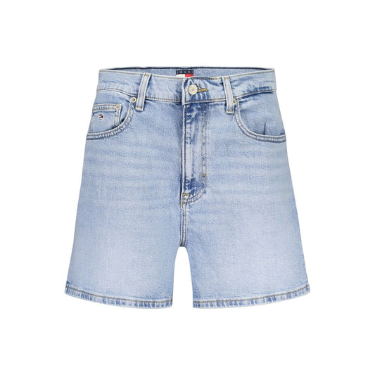 Tommy Hilfiger Azzurro Cotton Women's Short