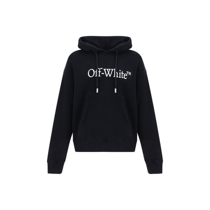 Off-White Black Cotton Sweatshirt Off-White