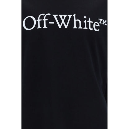 Off-White Black Cotton T-Shirt Off-White