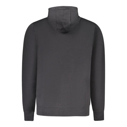 North Sails Black Cotton Men Sweatshirt
