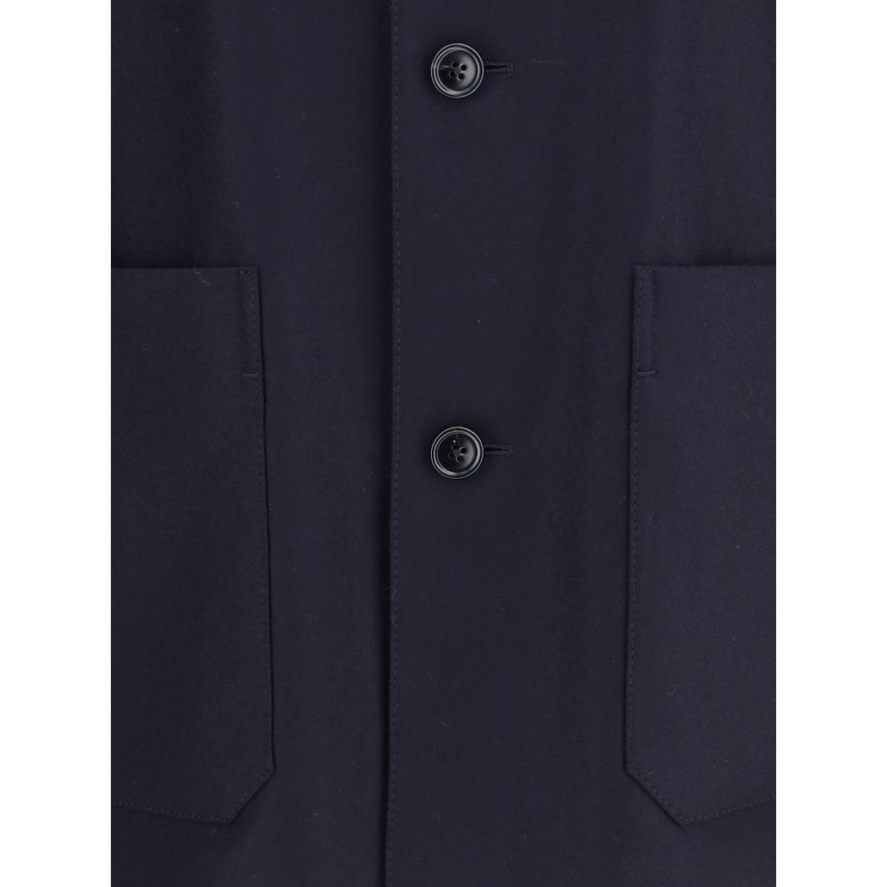 ZEGNA Blue Wool Clothing