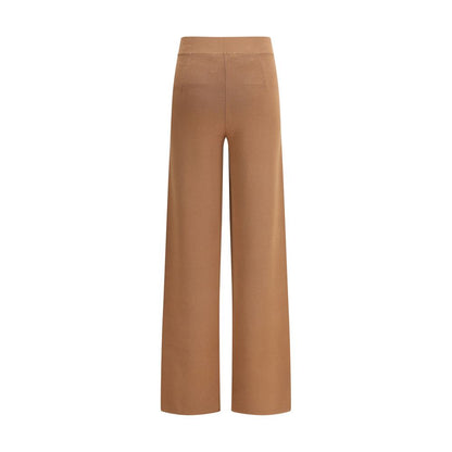 Max Mara Brown Viscose Casual Pants