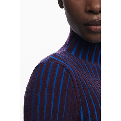 Desigual Brown Polyester Women Sweater