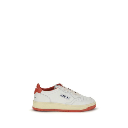 Autry White Leather Athletic Sneakers Autry