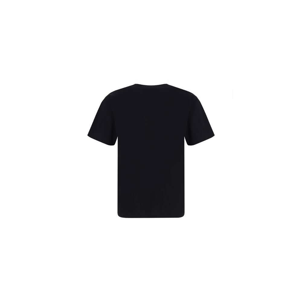 Valentino Black Cotton T-Shirt