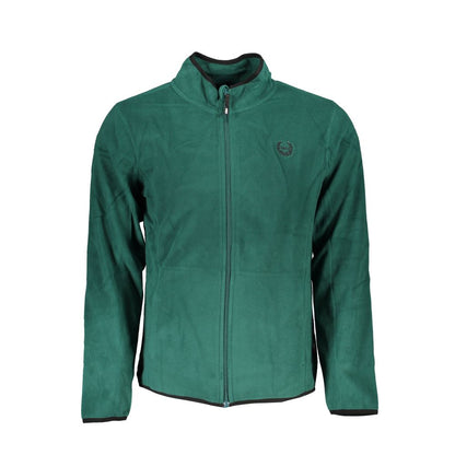 Gianmarco Venturi Verde Polyester Men Sweatshirt