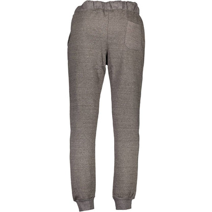 Gianmarco Venturi Grigio Polyester Men's Sweatpant