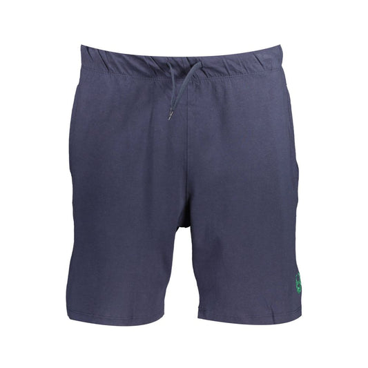 Gianmarco Venturi Blue Cotton Men's Sport Short