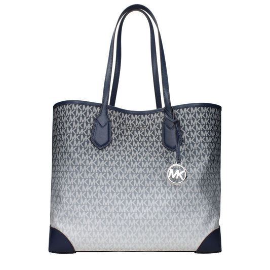 Michael Kors Blue Fabric Shoulder Bag