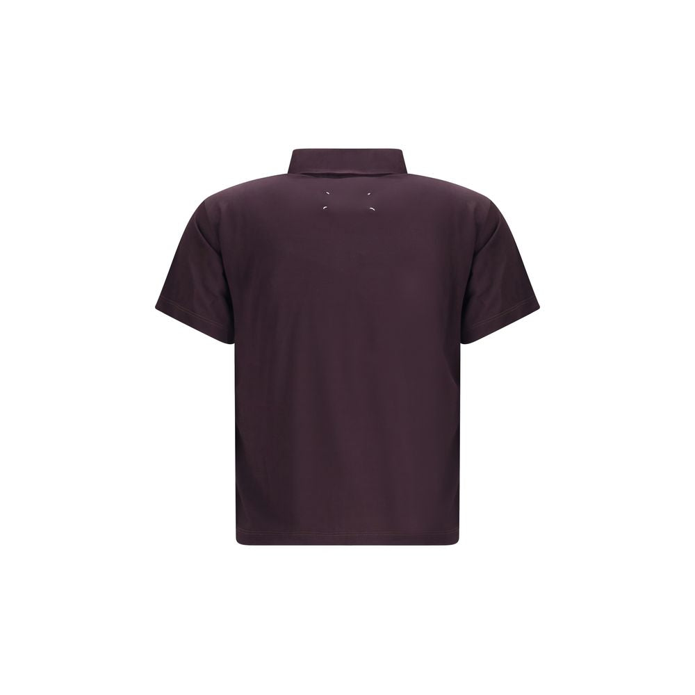 Margiela Multicolor Viscose Polo Shirt
