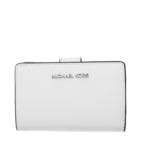 Michael Kors White Leather Wallet