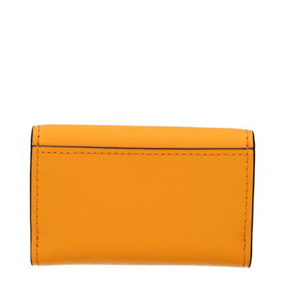Michael Kors Orange Leather Wallet