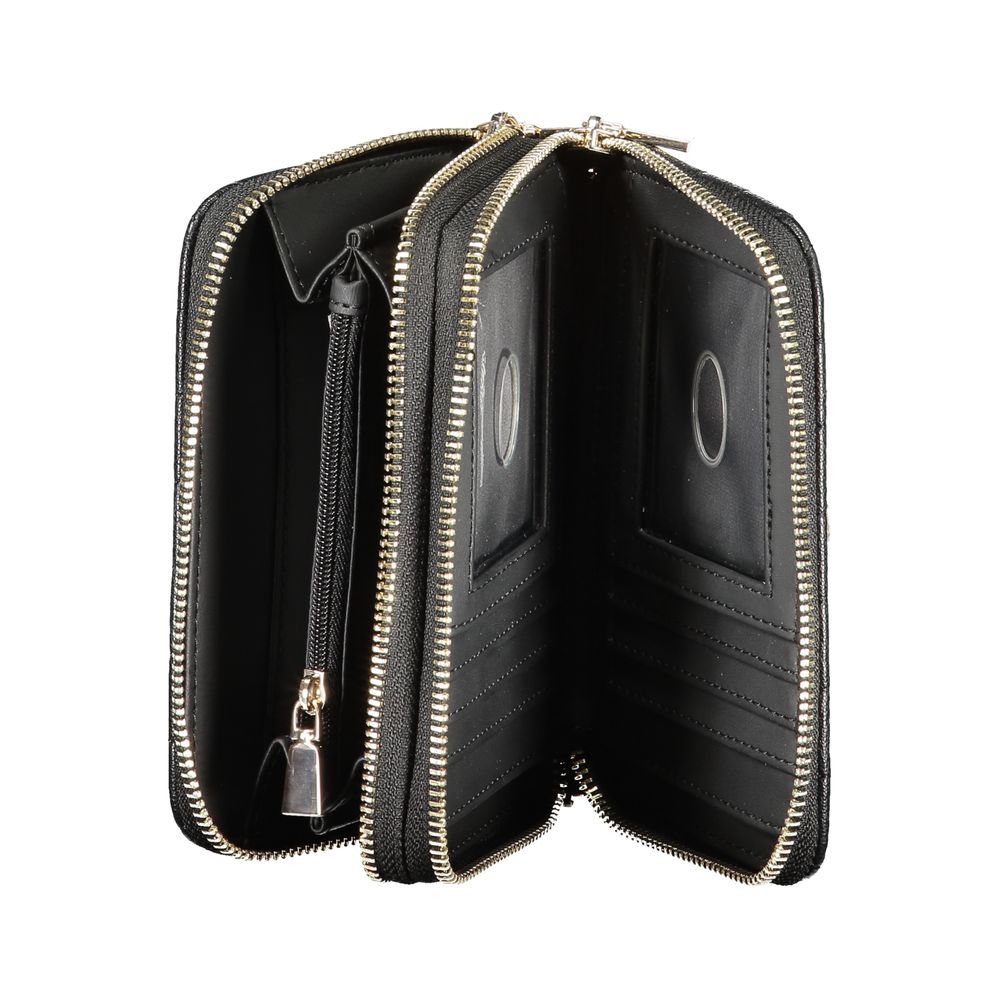 Guess Jeans Black Polyurethane Women Wallet