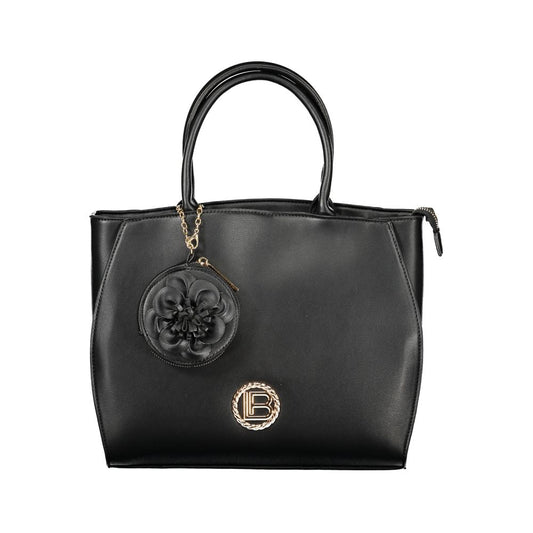 Laura Biagiotti Nero PVC Women Handbag