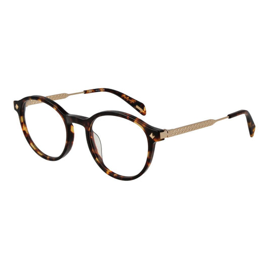 Police Brown Metal Glasses (Frames)