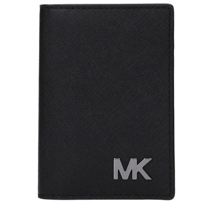 Michael Kors Black Fabric Cardholder