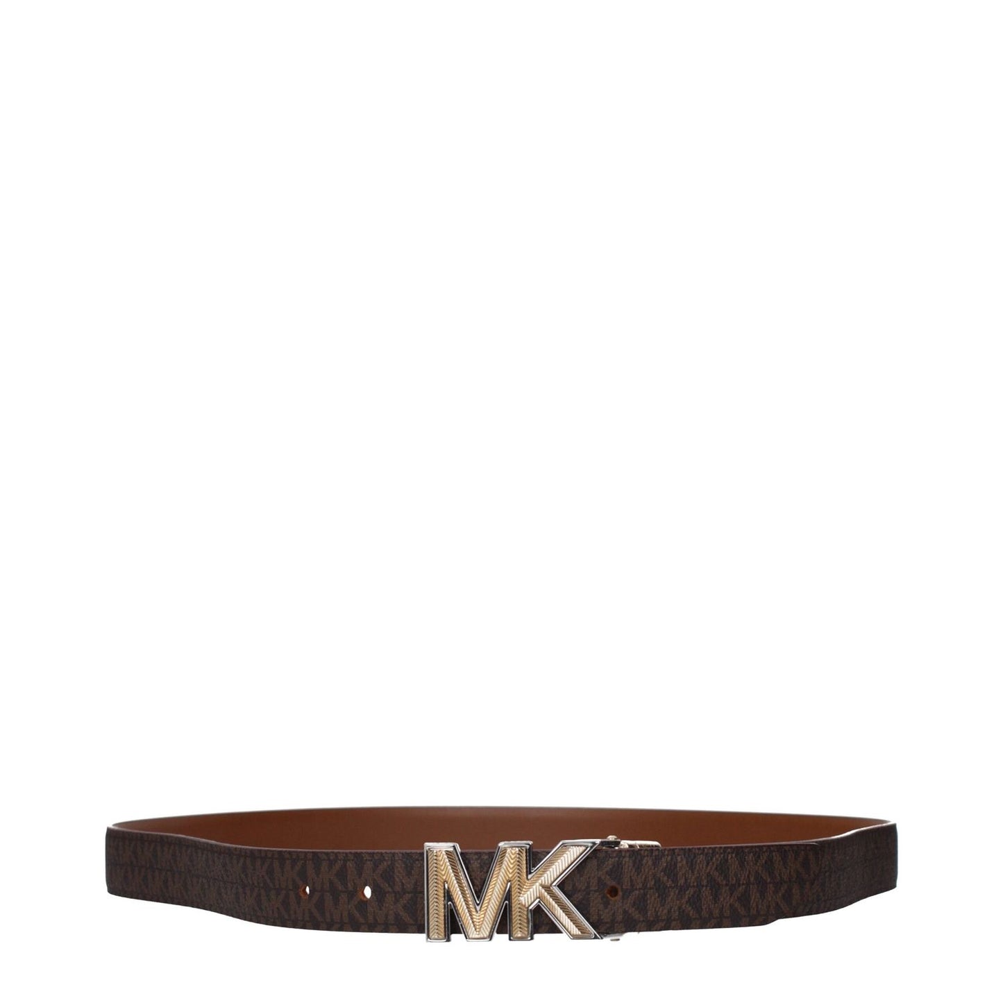 Michael Kors Brown Fabric Belt