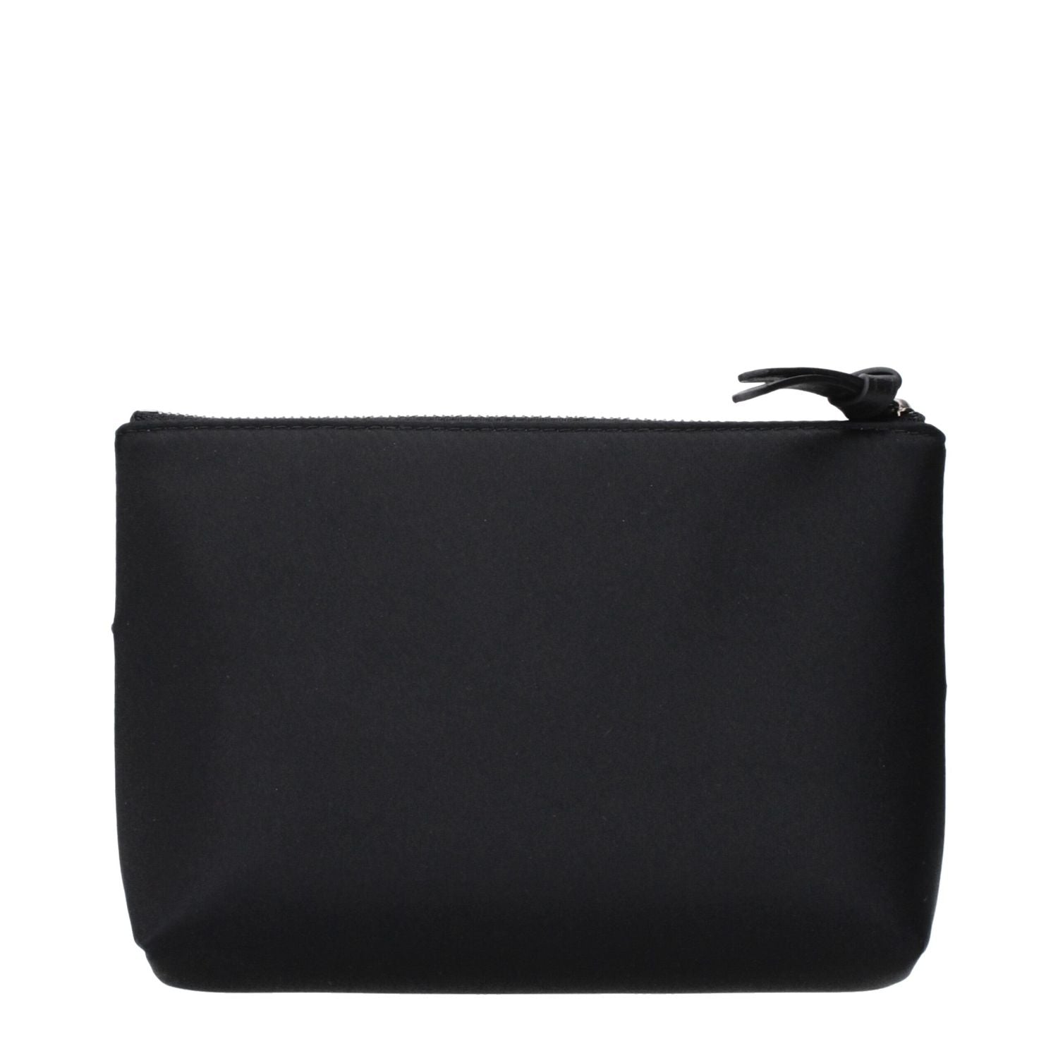 Jimmy Choo Black Satin Clutch Bag