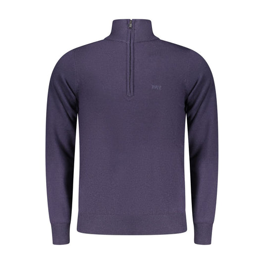 Rifle Blu Polyester Men Sweater