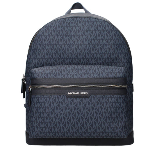 Michael Kors Blue Fabric Backpack