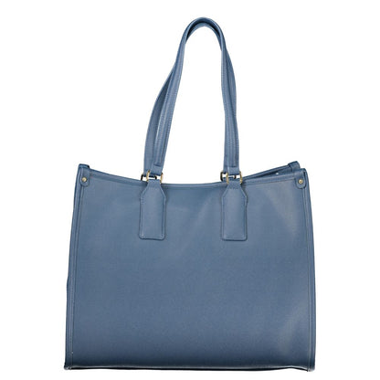 Valentino Blue Polyethylene Handbag