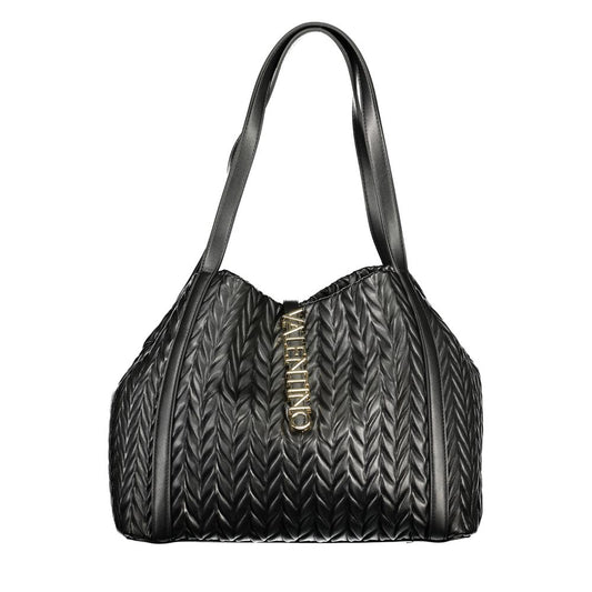 Mario Valentino Nero Poliuretano Women Shoulder Bag