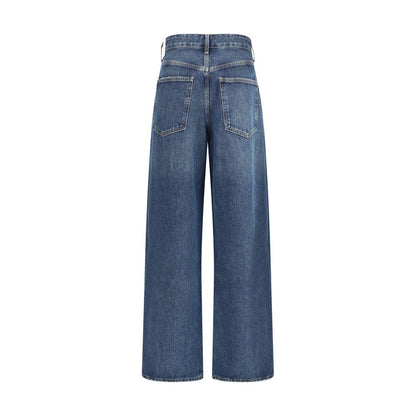 Agolde Blue Cotton Jeans Denim