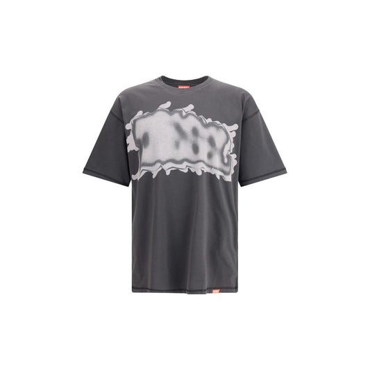 Diesel Gray Cotton Sportswear 1728,72470364320,Clothing,Diesel,Gray,Men,New with tags,S,Sportswear - Clothing,T-Shirts - Clothing,T-Shirts - Sportswear - Clothing