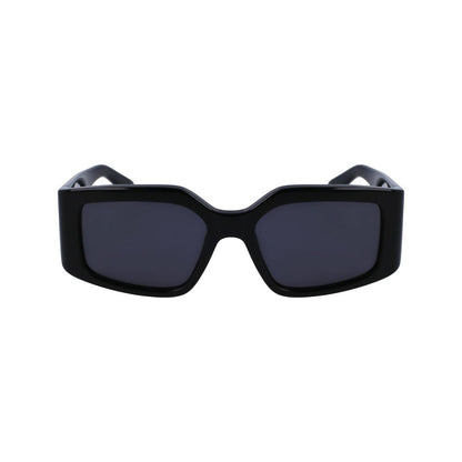 Ferragamo Black Acetate Sunglasses