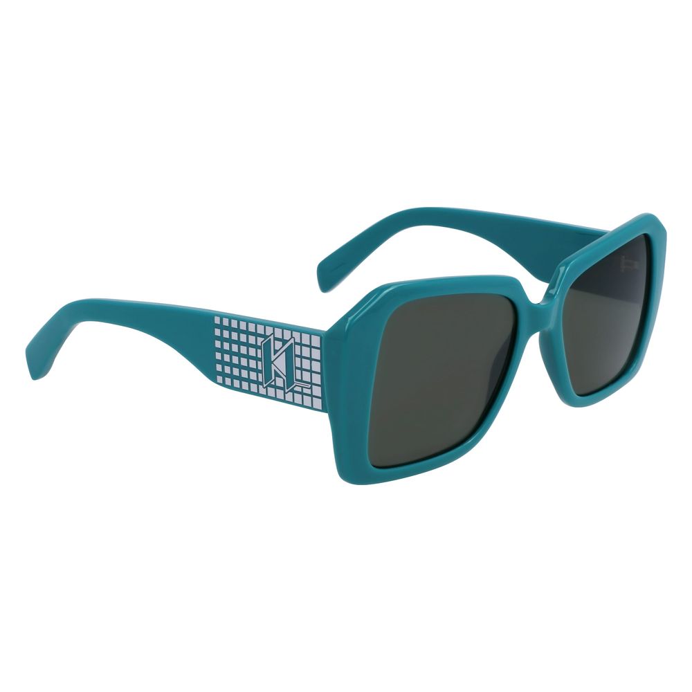 Karl Lagerfeld Green Injected Sunglasses