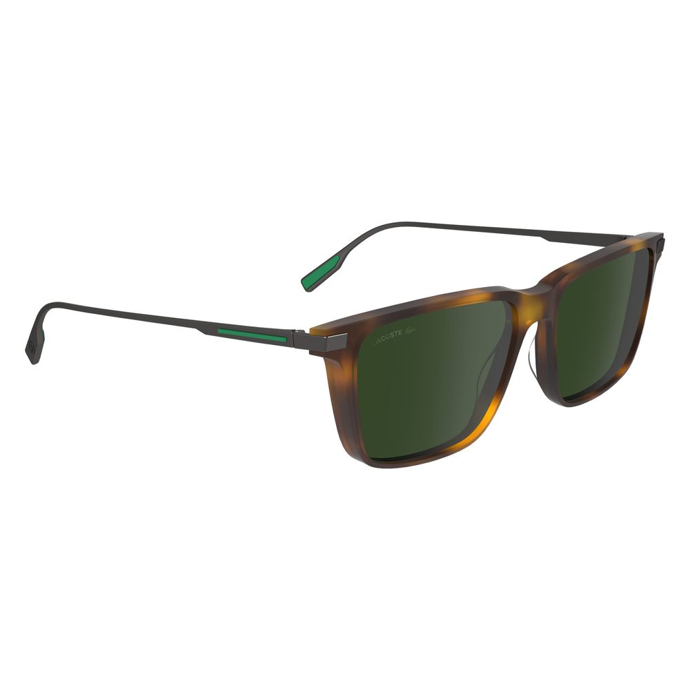 Lacoste Brown Acetate Sunglasses